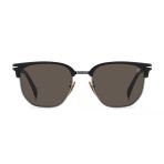 David Beckham Unisex Güneş Gözlüğü - Siyah Kemik Çerçeve Füme Cam %100 Uv Koruma Db 1176/G/S Ans 54