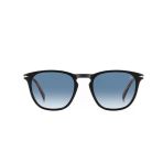 David Beckham Unisex Güneş Gözlüğü - Siyah Kemik Çerçeve Koyu Mavi Degrade Cam %100 Uv Koruma Db 1160/S 05K 51