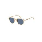 David Beckham Unisex Krem-füme Organik (UV) Cam Kemik Kapalı Çerçeve Tasarım Güneş Gözlüğü Db1140/s Hamku 50-22