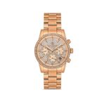 DAVID GUNER ROSE KAPLAMALI ROSE KADRANLI KADIN KOL SAATİ DG-8740LA-C5