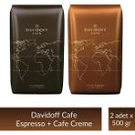 Davidoff Cafe Crema ve Espresso Whole Beans Çekirdek 500 gr x 2 Adet - Çekirdek (Öğütülmemiş) - 1 kg