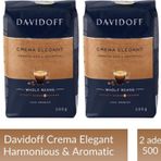 Davidoff Crema Elegant Çekirdek Kahve 500 gr x 2 Adet