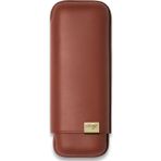 Davidoff Iconic Seri Deri Puro Kılıfı Kahve Gold 2li 64 Ring