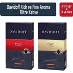 Davidoff Rich ve Fine Aroma Filtre Kahve 250 gr x 2 Adet