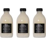 Davines 3x280 ml Oi Tüm Saç Tipleri İçin Sülfatsız Bakım Şampuanı