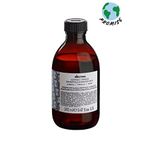 Davines Alchemic Tobacco Shampoo Kumral Koyu Kumral Saçlar 280 ml Beyaz Renk Tazeleyici Şampuan
