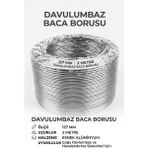 Davlumbaz Aspiratör Borusu Flex Telli - GRİ