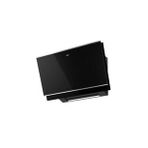 Davlumbaz FMY 907 FM BK/XS Black Glass+Inox