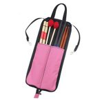 Davul Çubuğu Çanta Baget Tutucu Davul Saklama Asılı Çanta Kılıf Saplı Baget(pembe)