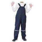 DAWILS Çocuk Polar Astarlı Yağmur Pantolonu Unisex Pantolonu Kız Çocuk Su Geçirmez Yağmur Kar Pantolonu Çocuk PU Çamur Pantolonu Yağmurluk Bebek Tulum Pantolonu Lacivert 2 Yaş