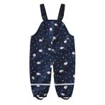DAWILS Çocuk Yağmur Pantolonu Unisex Geçirmez Genel Pantolon Sevimli Kız Yağmur Pantolonu Erkek Çocuk Salopet Pantolonu ve Kız Çamur Pantolonu Yağmurluk 4 Yaş