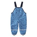 DAWILS Çocuk Yağmur Pantolonu Unisex Su Geçirmez Genel Pantolon Çocuk Bulutlar Yağmur Pantolonu Erkek Çocuk Salopet Pantolonu ve Kız Çocuk Çamur Pantolonu Yağmurluk 6 Yaş