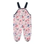 DAWILS Çocuk Yağmur Pantolonu Unisex Su Geçirmez Genel Pantolon Çocuk Kedi Yağmur Pantolonu Erkek Çocuk Salopet Pantolonu ve Kız Çocuk Çamur Pantolonu Yağmurluk 7 Yaş