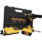 Dawreek 36 V Akülü Vidalama 13mm Çelik Mandren, Darbeli ve Tork Ayarı ile Profesyonel Kullanıma Uygun