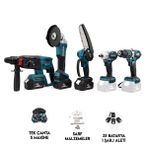 Dawreek Beşli Set Mk350 (Budama testeresi 13mm Ç.Mandren-Somun Sıkma-Ş.Spiral-Ş.Hilti)