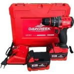 Dawreek DWE-CD24 Kırmızı 36 W Darbeli Kömürsüz Taşıma Çantalı Yedek Akülü Şarjlı Matkap