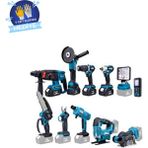 Dawrek Dawreek 11'li Set Darbeli Akülü Vidalama 350 Nm Tork ve 4 Akü ile Ergonomik Taşıma Çantası