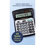 Daxı 6800 Masaüstü Hesap Makinesi 12 Haneli