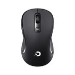 Daxi MX120 Optimum Plus 2.4G Kablosuz Mouse, Tak Çalıştır, 3200 DPI, Sessiz Tıklama, Jet Black