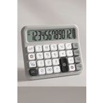 DAXI X-250 12 HANELİ HESAP MAKİNESİ (PASTEL GRİ)