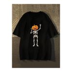 DAXİS Sportwear Company HALLOWEEN Bal Kabağı Baskılı T-shirt