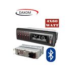 Daxom Çift Usb Girişli Bluetooth Oto Teyp Araba Teybi Radyo Sd Aux Amfi Çıkışlı Kumandalı 4x60 watt