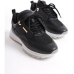 Daxtors D0852 Günlük Ortopedik Kadın Garantili Sneaker Spor Ayakkabı - Siyah