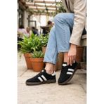 Daxtors Kaatte Günlük Ortopedik Kadın Sneaker Spor Ayakkabı - Siyah