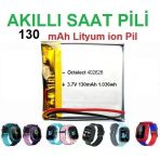 Day 130 Mah Twox Q12 Akilli Cocuk Saat Telefon Batarya - Pil 3.7V 582728 Pil