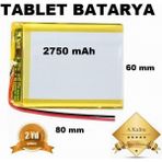 Day 2250 Mah Tablet Pil 7.8,9,10,11,12 Inc Tabletler Için Üniversal Batarya