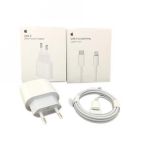 Day Orjinal Apple İphone 13 20W Hizli Sarj Aleti Seti Usb-C Mhje3tu-A + Mqgj2zm/A (Kablo Dagil)