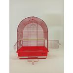 DaYang 35x28x46 cm Kırmızı Çift Kapılı Davul Kuş Kafesi
