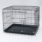 DaYang 78x48x55 cm Siyah Metal Köpek Kafesi