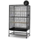 DaYang 79 x 52 x 130,5 cm Siyah Ayaklı Kafes