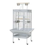 DaYang A11 61x56x165 cm Beyaz Ayaklı Papağan Eğitim Kafesi
