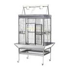 DaYang Ayaklı Beyaz 172x80x102,5 cm Papağan Kafesi