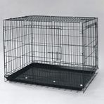 DaYang Geniş Metal Siyah 108x69x77.5 cm Köpek Kafesi