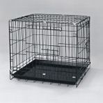 DaYang Geniş Metal Siyah 61x44x50 cm Köpek Kafesi