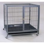 Dayang Köpek Kafesi Galveniz TEKER.95X57X87 Dsdrn - Siyah
