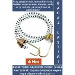Dayanıklı Ev Eşya Taşıma Sabitleme Araç İçi Düzenleme Yüksek Esneklik Bagaj Lastiği Gergi 6 Mm