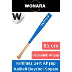 Dayanıklı Kırılmaz Ahşap 61 Cm Mükemmel Kavrayışlı Kaliteli Beyzbol Sopası