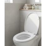 Dayanıklı Klozet Kapağı Universal Model Kolay Kurulum Hijyenik Banyo Ürünü - Lisinya