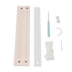 Dayanıklı Plastik Yapıya Sahip Ağır Hizmet Kitap bağlayıcı Yumruk aracı, Hassas Delik Kılavuz şablonu, Ahşap Işleme Için Kolay, Dergiler, Scrapbooking, DIY meraklıları Ev