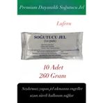 Dayanıklı Soğutucu Jel Poşet Buz Aküsü Malzeme Kamp Piknik Yolculuk Seyahat Yiyecek 260 gr 10 Adet