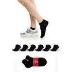 Dayco Bambu Erkek Premium Patik Siyah Çorap 6'lı Set - 41 - 45