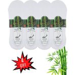 Dayco Bayan Bambu Premium Babet Çorap 4'lü Set Beyaz - 36 - 41