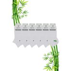 Dayco Beyaz Erkek Bambu Patik Çorap 6'lı Set 38- 40 - 38 - 40