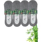 Dayco Erkek Bambu Premium Babet Çorap 4Lü Set Gri Melanj