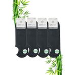 Dayco Füme Renk Yazlık Erkek Bambu Sneakers Çorap 4'lü Set - 41 - 45