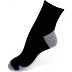 Dayco Havlu Taban Premium Sporcu Çorabı - 40 - 44 - Siyah - Gri